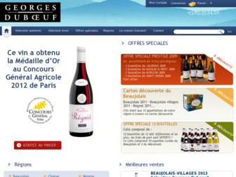 la-trinquee-duboeuf.com website preview