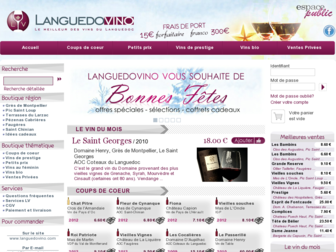 languedovino.com website preview