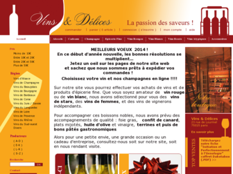vins-et-delices.com website preview