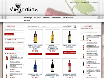 vinitalien.fr website preview