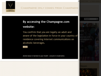 champagne.fr website preview