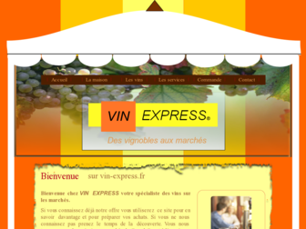 vin-express.fr website preview