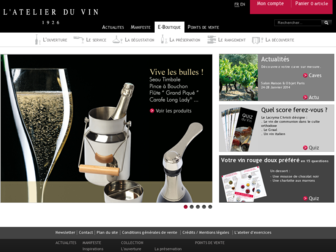 atelierduvin.com website preview