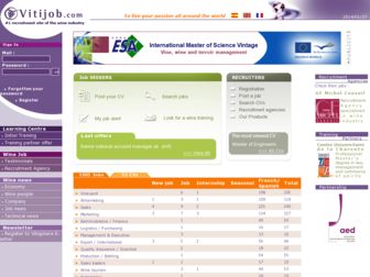 vitijob.com website preview