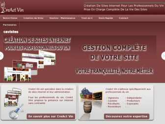 vin.creact.fr website preview
