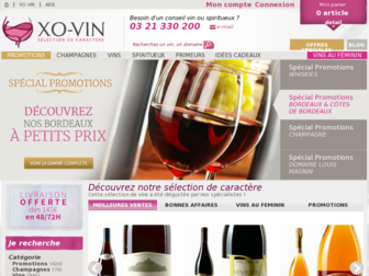xo-vin.fr website preview