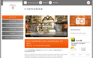 caviste-epicurien.fr website preview