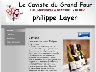 cavistedugrandfour.fr website preview