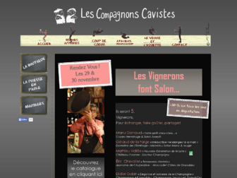 compagnonscavistes.com website preview