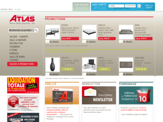 meublesatlas.com website preview