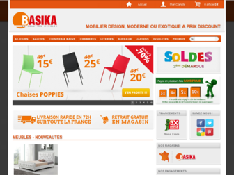 basika.fr website preview