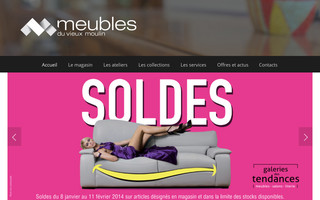 meublesduvieuxmoulin.fr website preview
