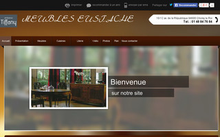 meubles-eustache.fr website preview