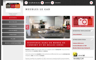 meubles-legad.fr website preview