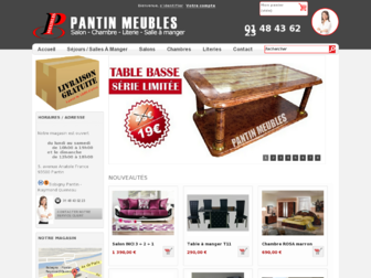 pantin-meubles.com website preview
