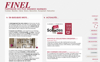 meubles-finel.fr website preview