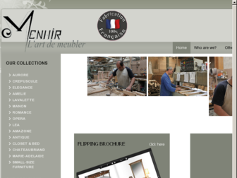 meubles-du-menhir.com website preview