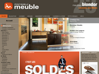meubles-blondor.fr website preview