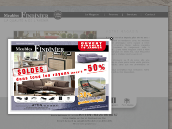 meubles-findinier.fr website preview