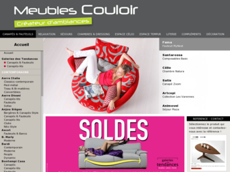 meubles-couloir.fr website preview