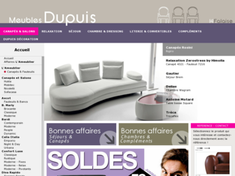 meublesdupuis.fr website preview
