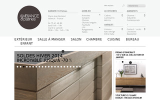 meubles-valence.com website preview