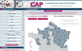 cap-territorial.fr website preview