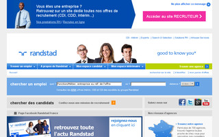 randstad.fr website preview