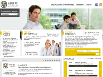 groupeleader.com website preview