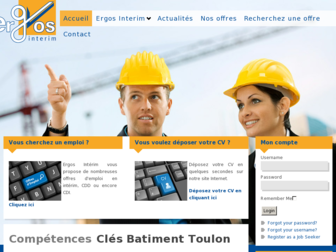 ergosinterim.fr website preview