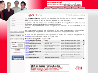 crit-job.com website preview