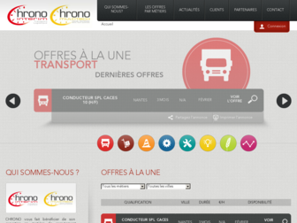chrono-interim.com website preview