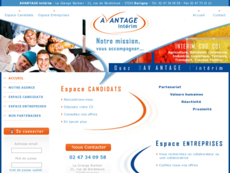 avantage-interim.fr website preview