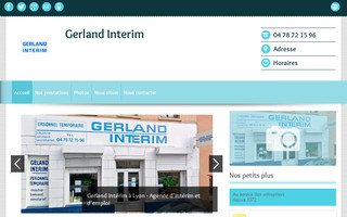 gerland-interim.fr website preview