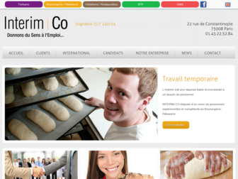 interimco.fr website preview