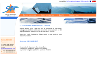 setim-interim.com website preview