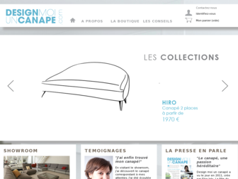 designmoiuncanape.com website preview