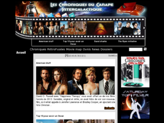 chroniquescanapeintergalactique.fr website preview