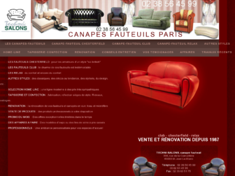 canape-fauteuil.com website preview