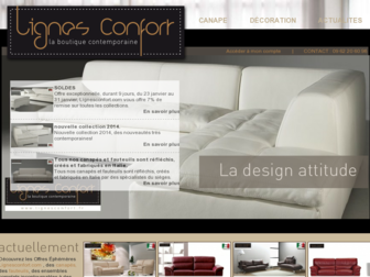 lignesconfort.com website preview