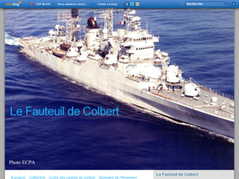 lefauteuildecolbert.fr website preview