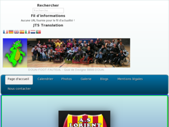 douai-foot-fauteuil.com website preview