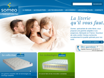 someo-literie.com website preview