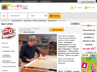 spotliterie.fr website preview