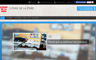 literiedeladore.fr website preview