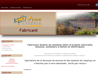 audeliterie.com website preview