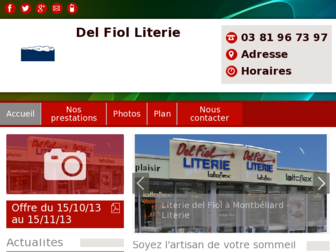 delfiolliterie.com website preview