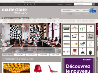 marieclairemaison.com website preview