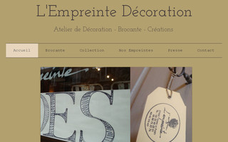 lempreinte-decoration.fr website preview