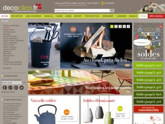 decoclico.fr website preview